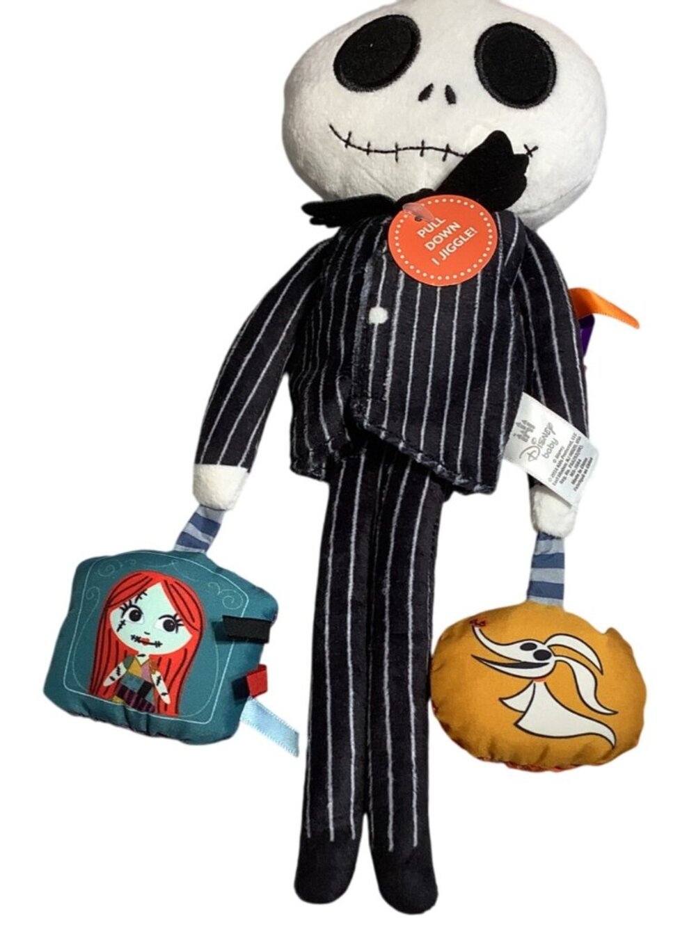 Nightmare Before Christmas Jack Skellington Baby Activity Crinkle Toy